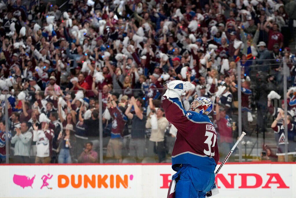 APTOPIX Stanley Cup Lightning Avalanche Hockey